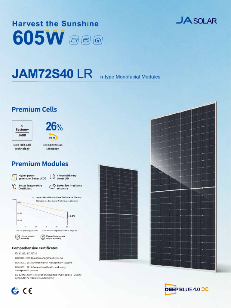JA 605w | PDF