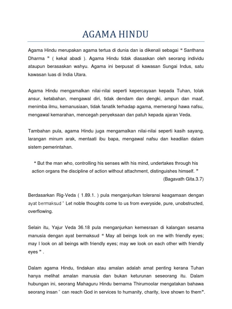 Agama Hindu Pdf