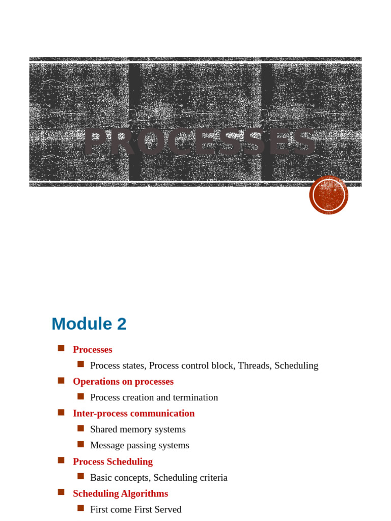 Process Management and Scheduling Overview | PDF | Thread (Computing ...