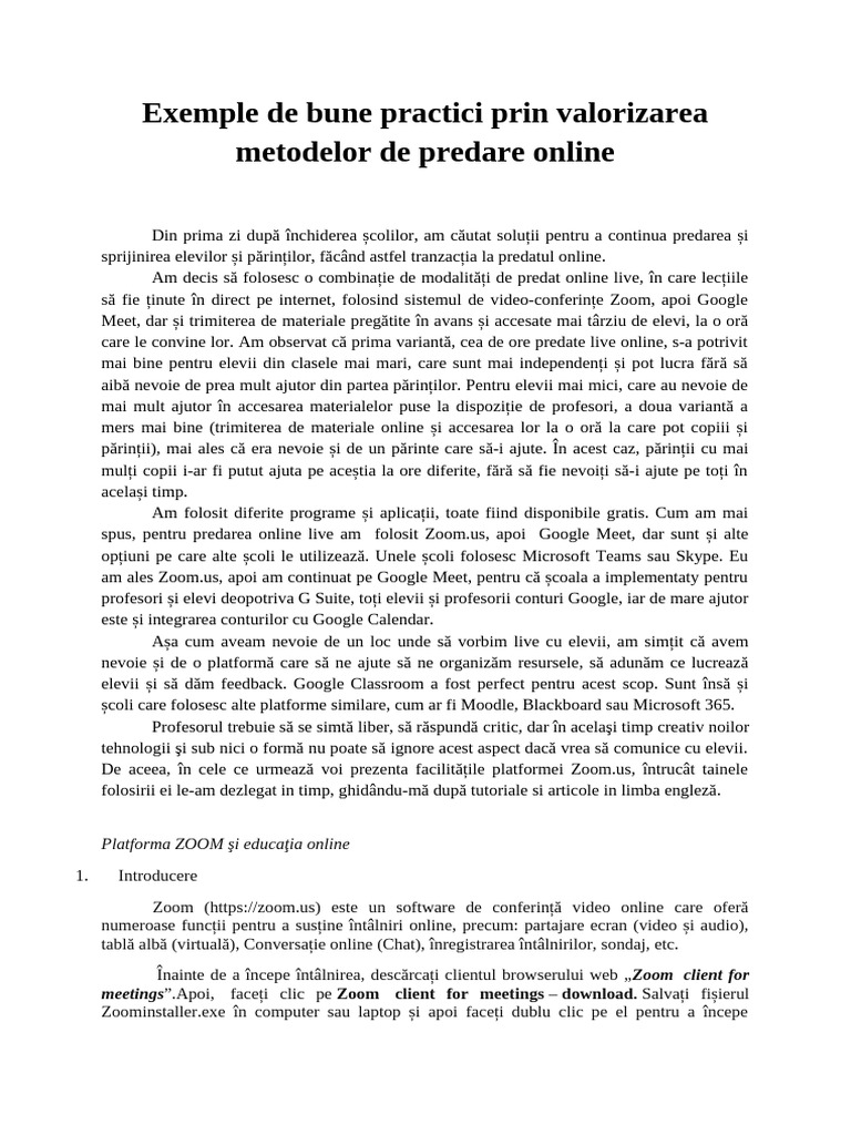 Bune Practici | PDF