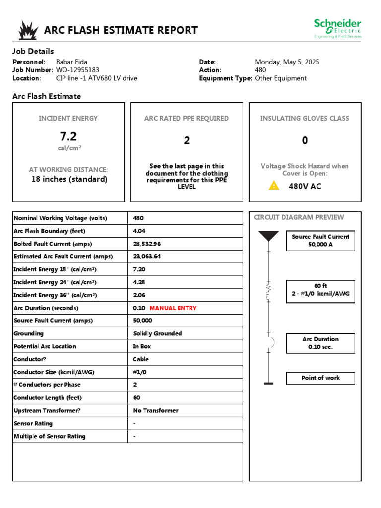Arc Flash PPE Selection Guide | PDF | Personal Protective Equipment ...