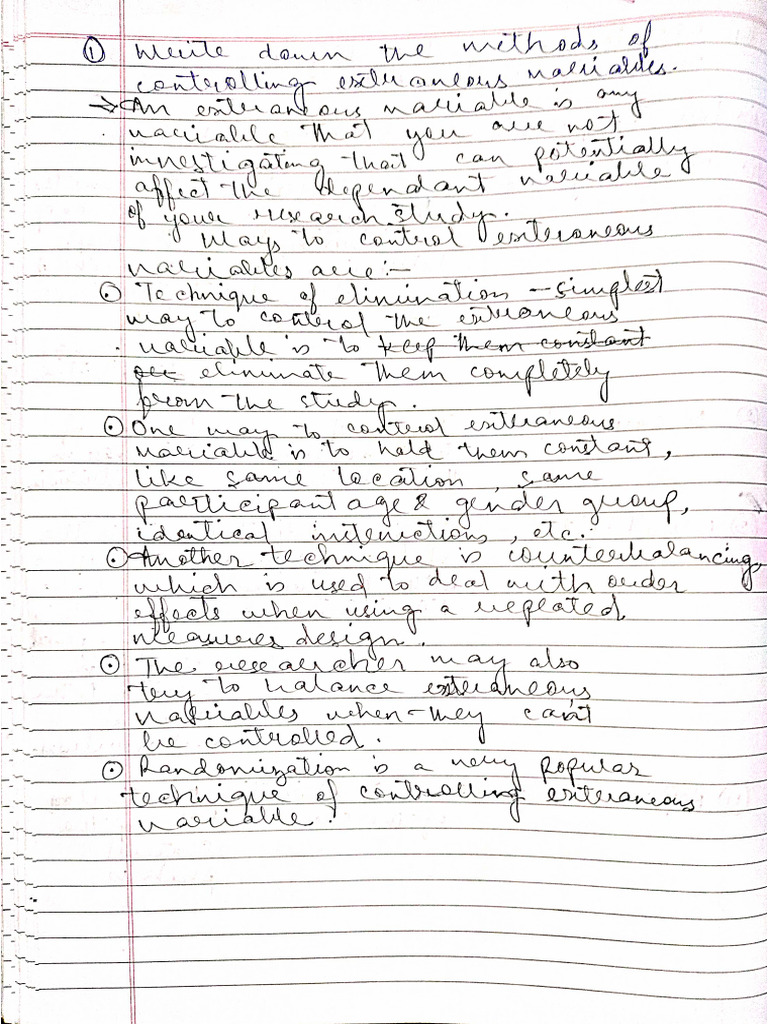 Research Methodology Assignment Pdf