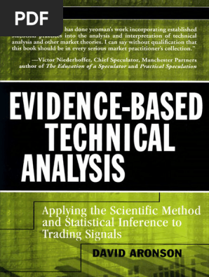 Evidence-Based Technical Analysis Applying The Scientific Method