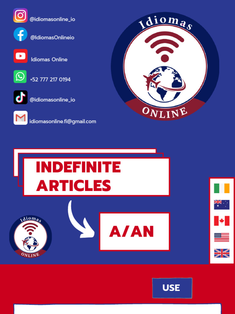 10 +Indefinite+Articles+ (A1-A2) | PDF