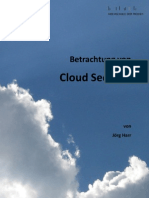 Betrachtung Cloud Security