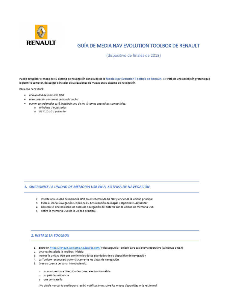 Guide De Renault Media Nav Evolution Toolbox – AMRNY