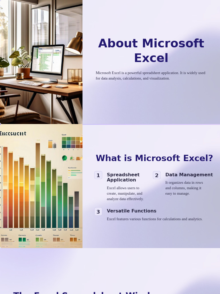 Microsoft Excel: Essential Features & Uses | PDF | Microsoft Excel ...
