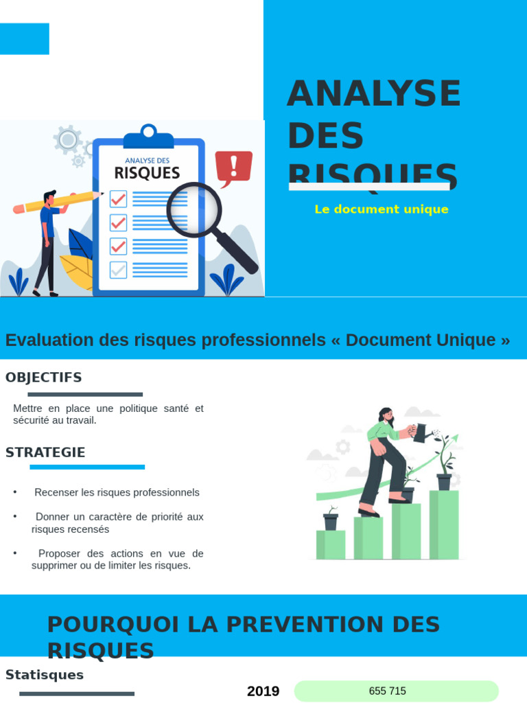 Évaluation des Risques Professionnels | PDF | Santé et sécurité au ...