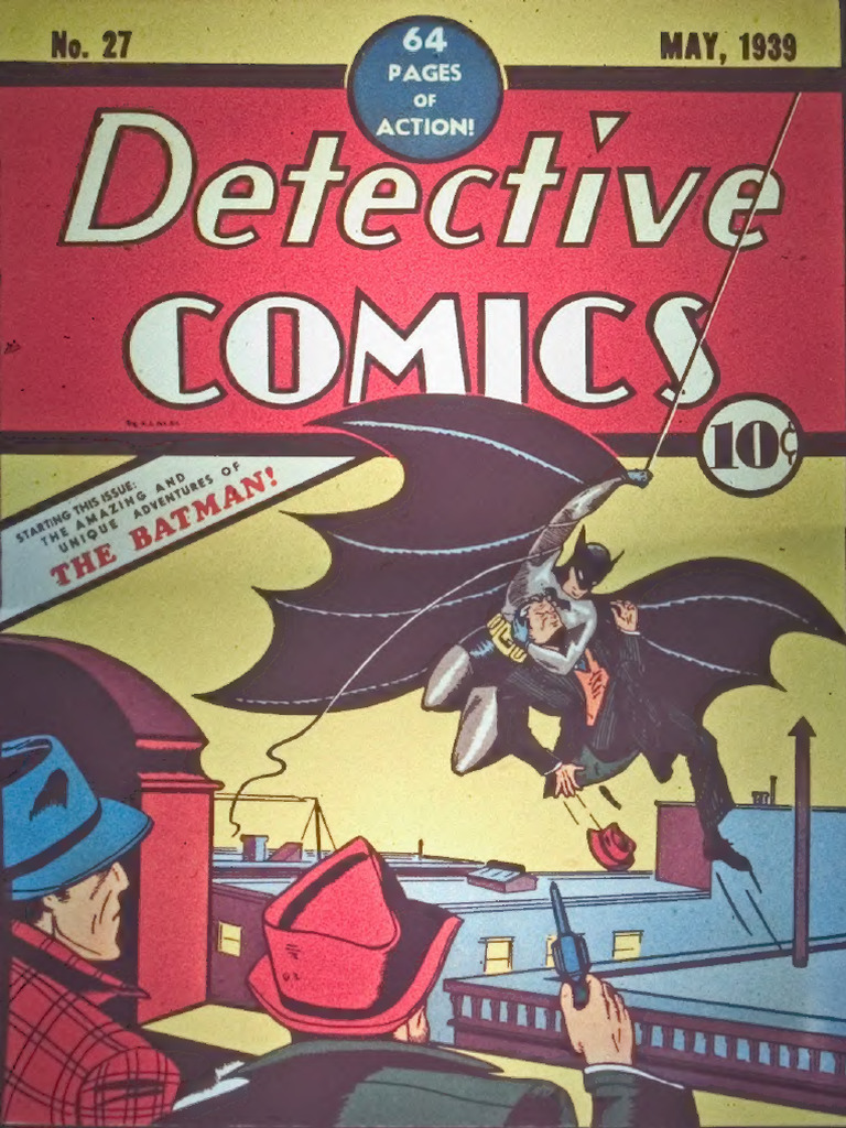 Detective Comics 027 68p CTC 1 Paper Fill (Ok Fiche (05-1939) The Very ...