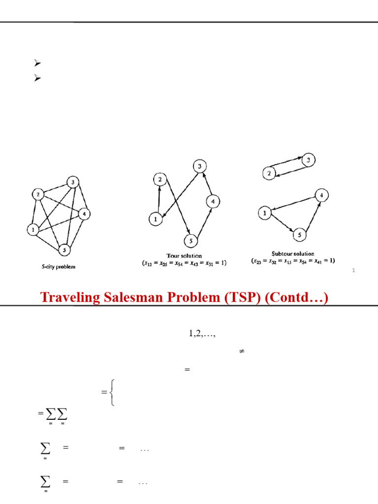 Understanding the Traveling Salesman Problem | PDF | Computer ...