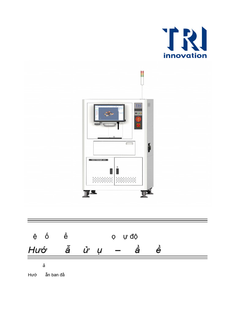 Hướng Dẫn AOI TRI Document FILE 20220811 101444 TR7700QE SII Software ...
