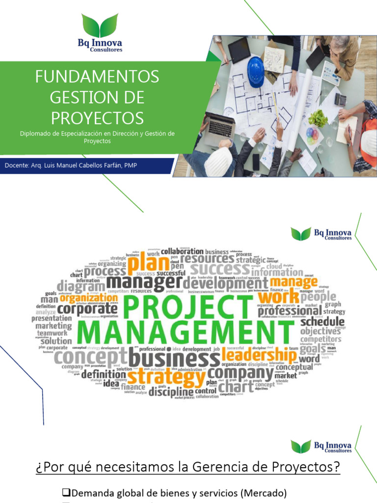 Certificaciones en Dirección de Proyectos | PDF | Gestión de proyectos ...