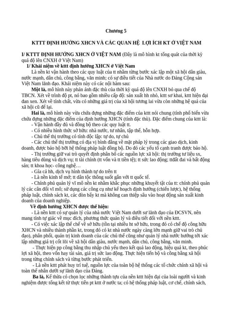 Chương 5 - KTCT Không Chuyên | PDF