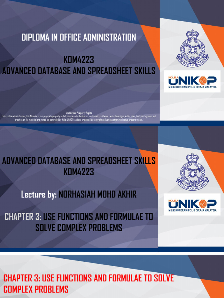 Excel IF Function with Multiple Conditions | PDF | Spreadsheet ...