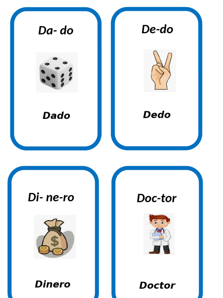 Letras Con D | PDF
