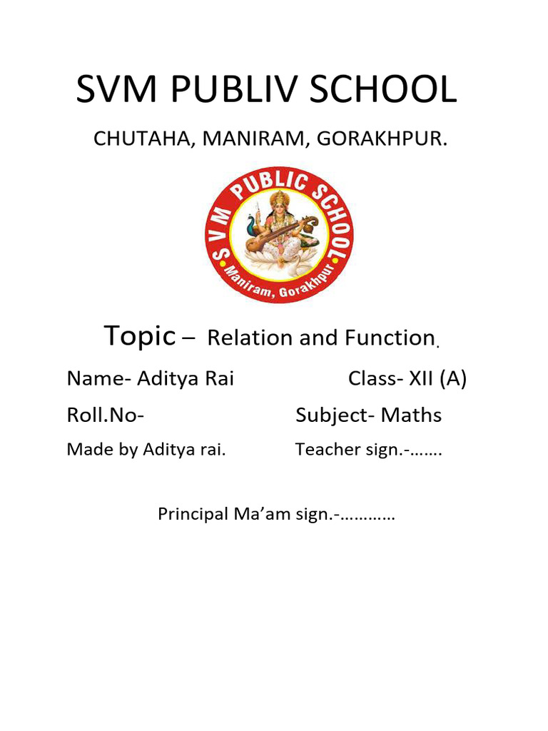SVM Maths | PDF