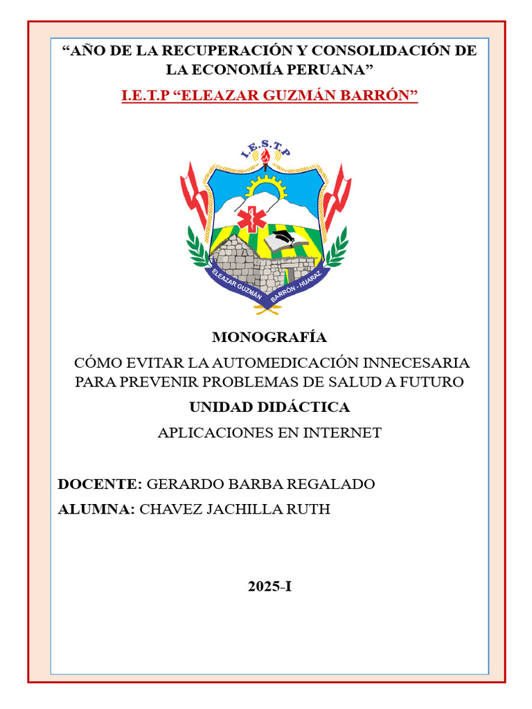 Prevención de la automedicación innecesaria | PDF | Farmacia ...