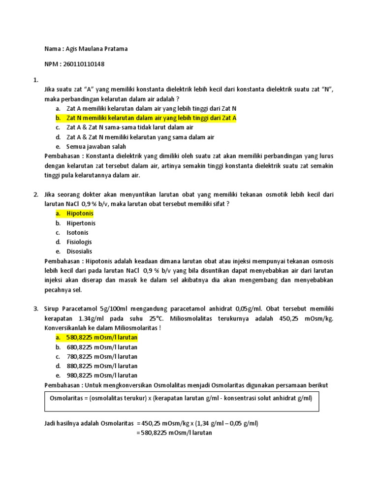 Buat Soal Pilihan Ganda