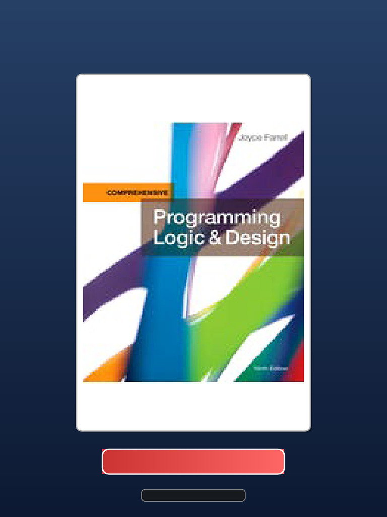Test Bank For Programming Logic Design Comprehensive 9th Edition FULL ...