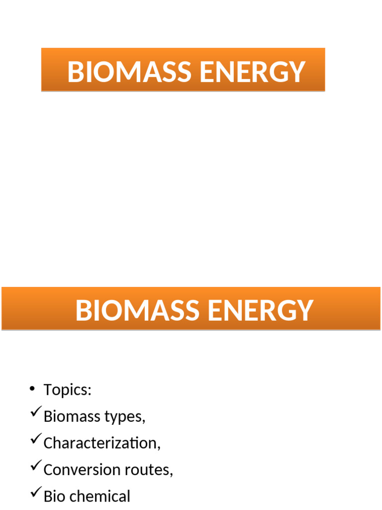 Understanding Biomass Energy Sources | PDF | Biofuel | Biogas