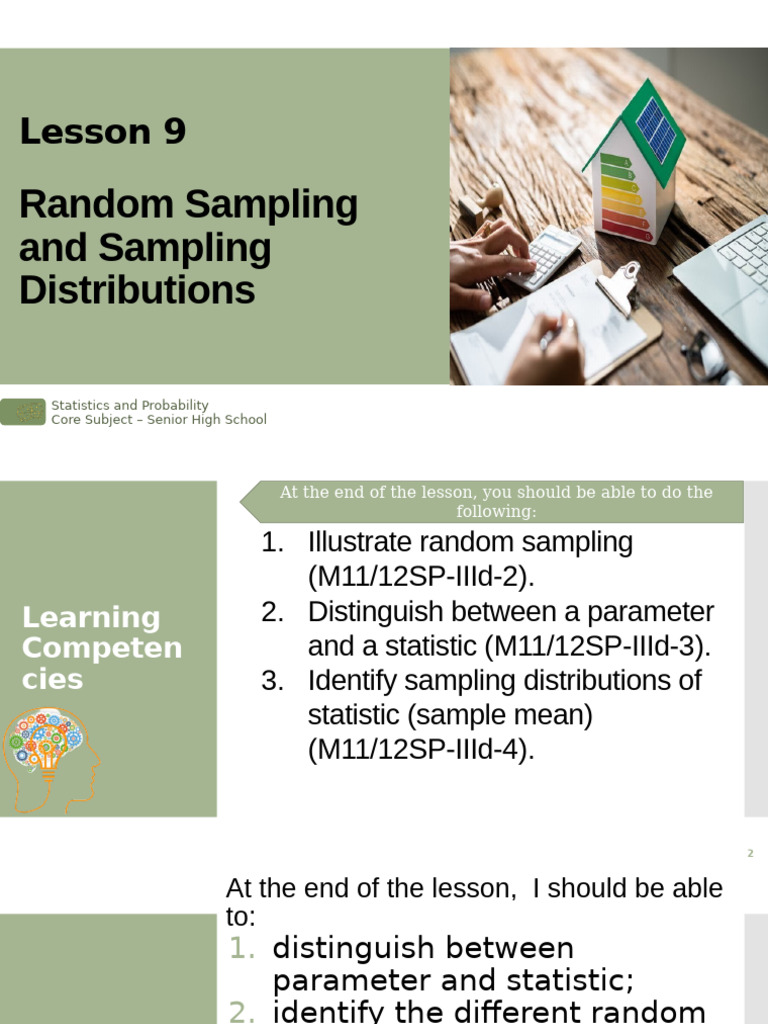 Random Sampling and Distributions Guide | PDF | Sampling (Statistics ...