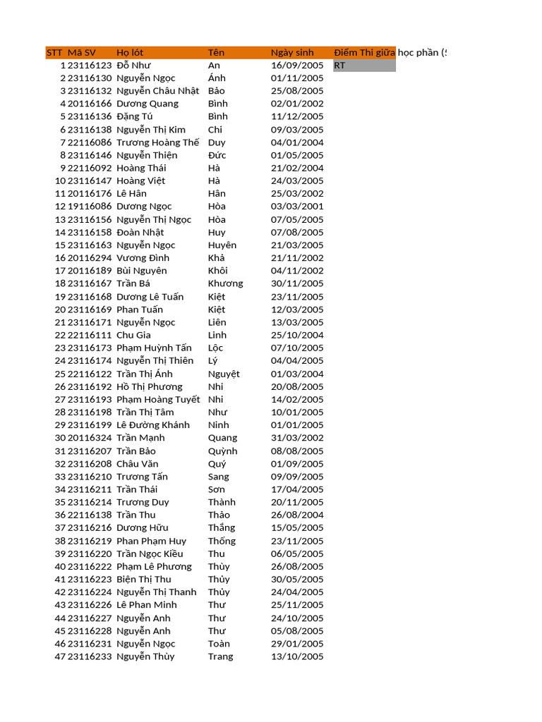 242MHAP330450 - 04 Nhap Diem | PDF