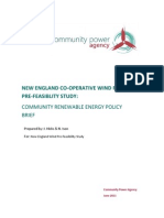 Community Renewable Energy Policy Brief, Community Power Agency