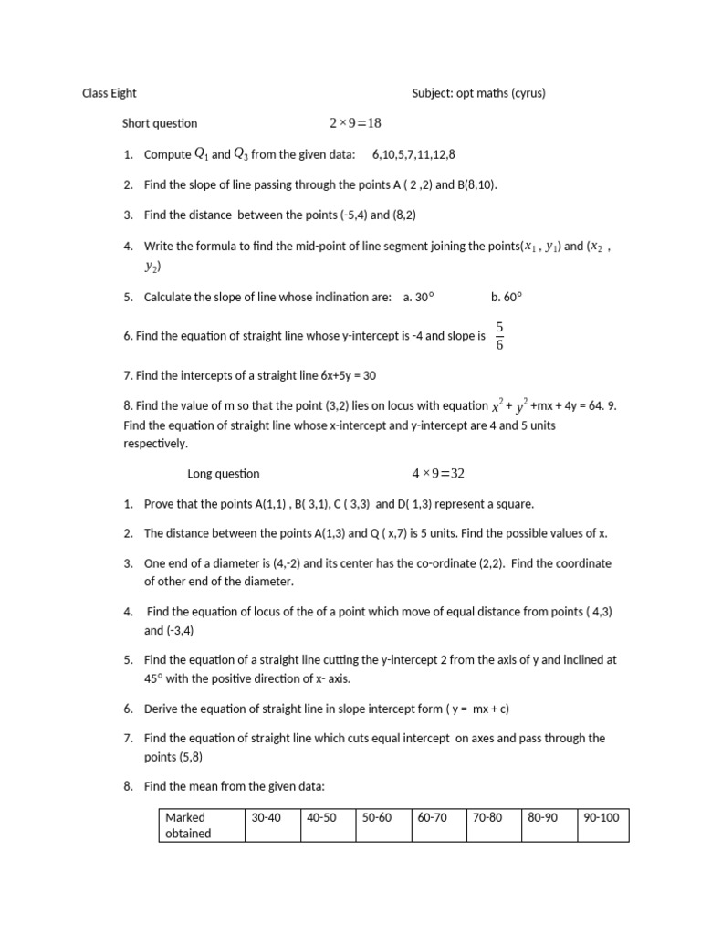 Class Eight - Sabin | PDF