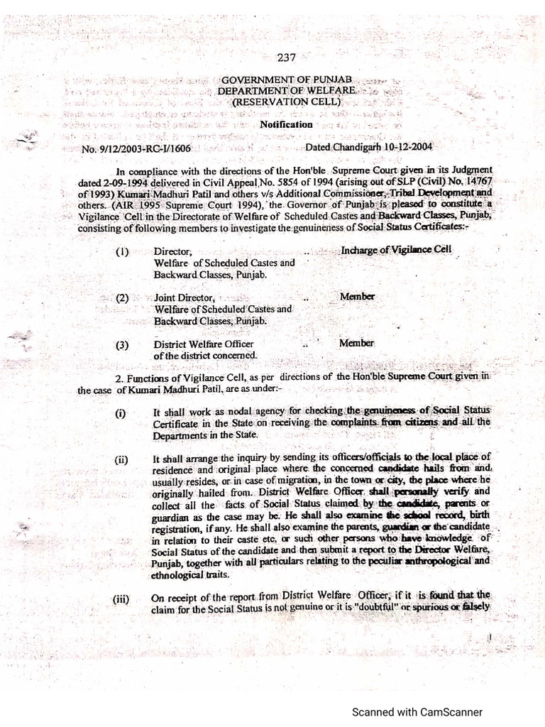 2004 Notification | PDF