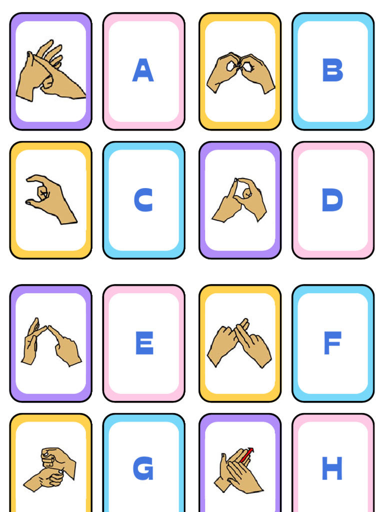 Alphabet Flashcards | PDF