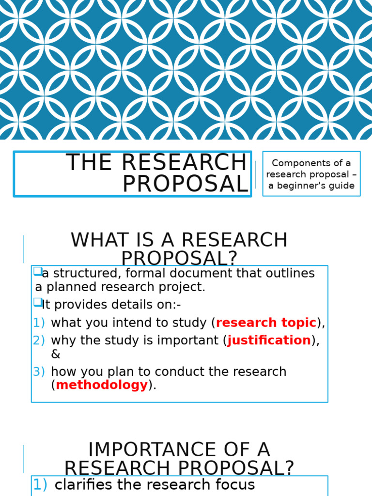 Beginner's Guide to Research Proposals | PDF | Fertilizer | Agriculture