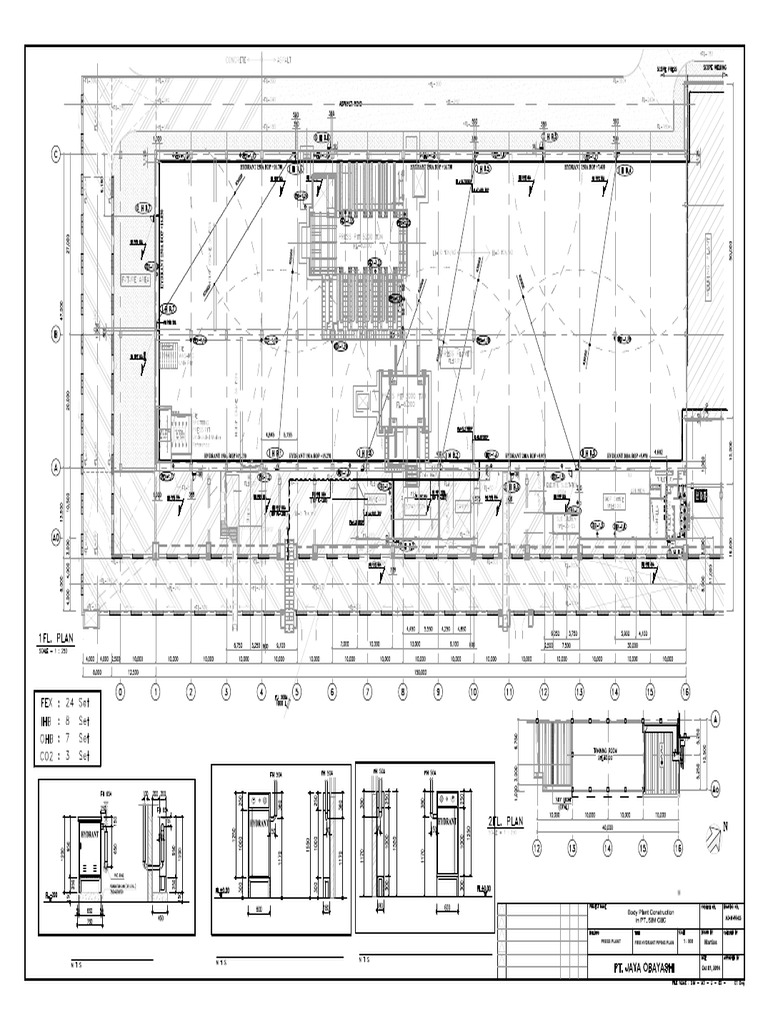 Ab-M-Pr-05 Rev1 Fire Hydrant Piping Plan-Layout1 | PDF