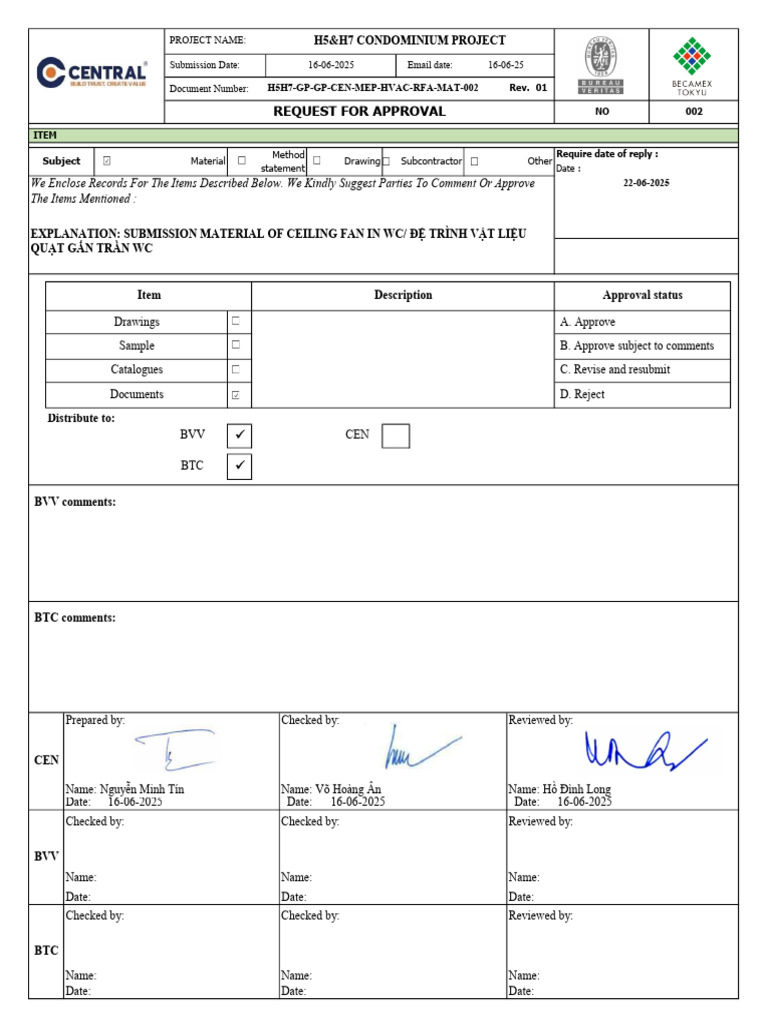 h5h7 GP GP Cen Mep Hvac Rfa Mat 002 Rev01 Submission Material of ...