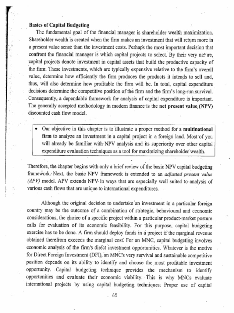 Ifm Unit V | PDF