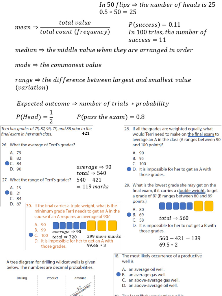 GED Maths 17 | PDF