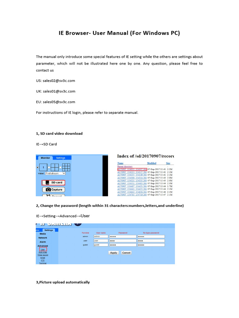 IE Browser User Manual for Windows PC | PDF
