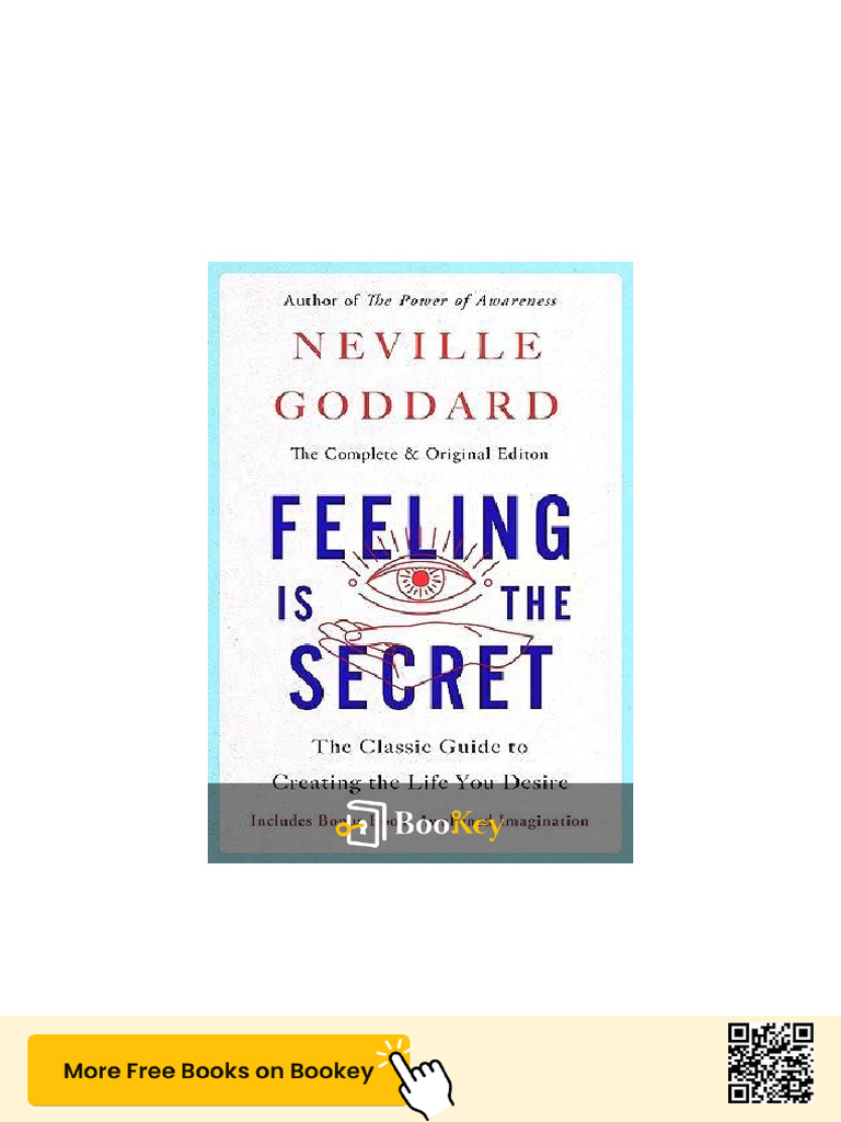 Feeling Is the Secret by Neville Goddard PDF Feeling Experience