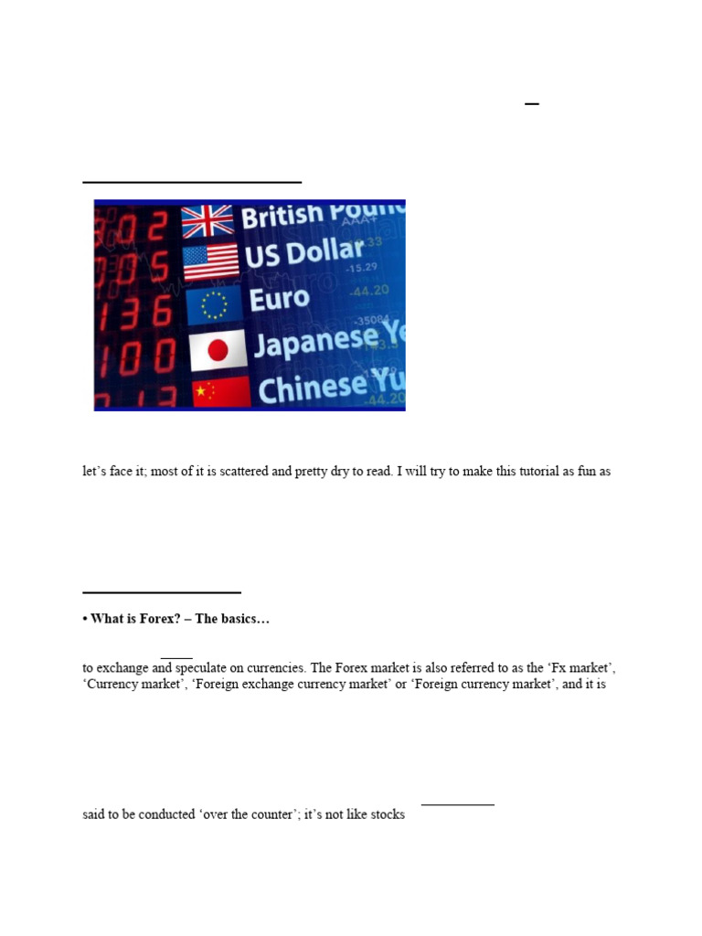 Beginner's Guide to Forex Trading | PDF | Foreign Exchange Market ...