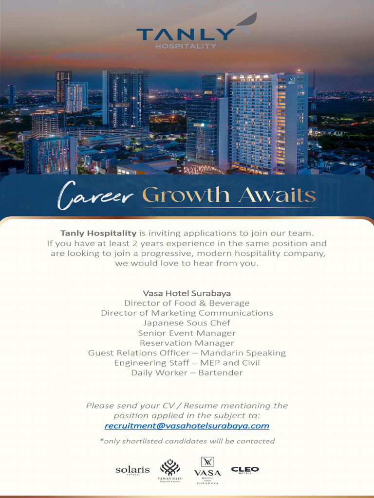 Tanly - Vasa Hotel May 2025 | PDF