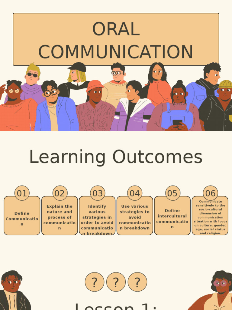 English Oral Communication Interpersonal Communication Educational ...