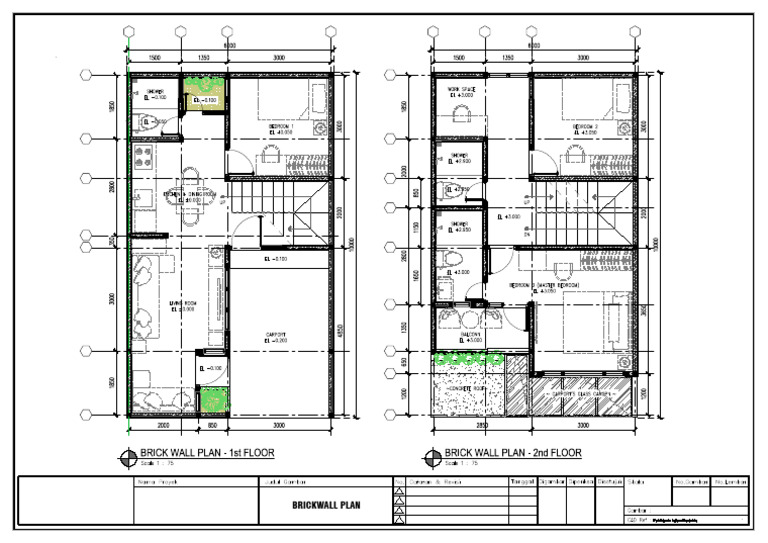 Mardis's House Brickwall Plan 1 | PDF