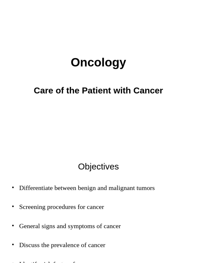 Understanding Cancer: Types, Risks, and Care | PDF | Cancer | Metastasis