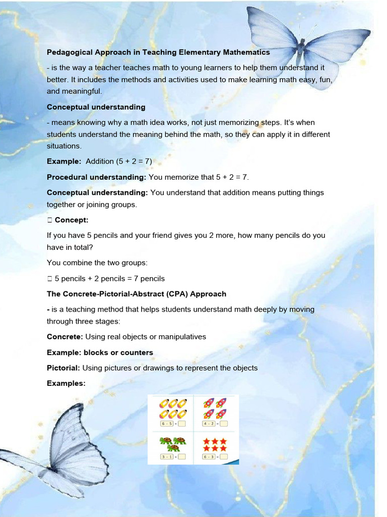 Effective Strategies for Teaching Math | PDF | Educational Assessment ...