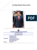 Biografia del Comandante Presidente Hugo Rafael Chávez Frias