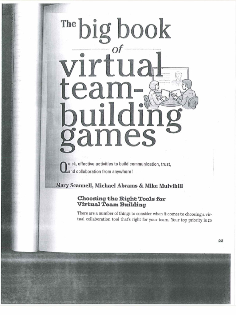 Tools For Virtual Team Building | PDF