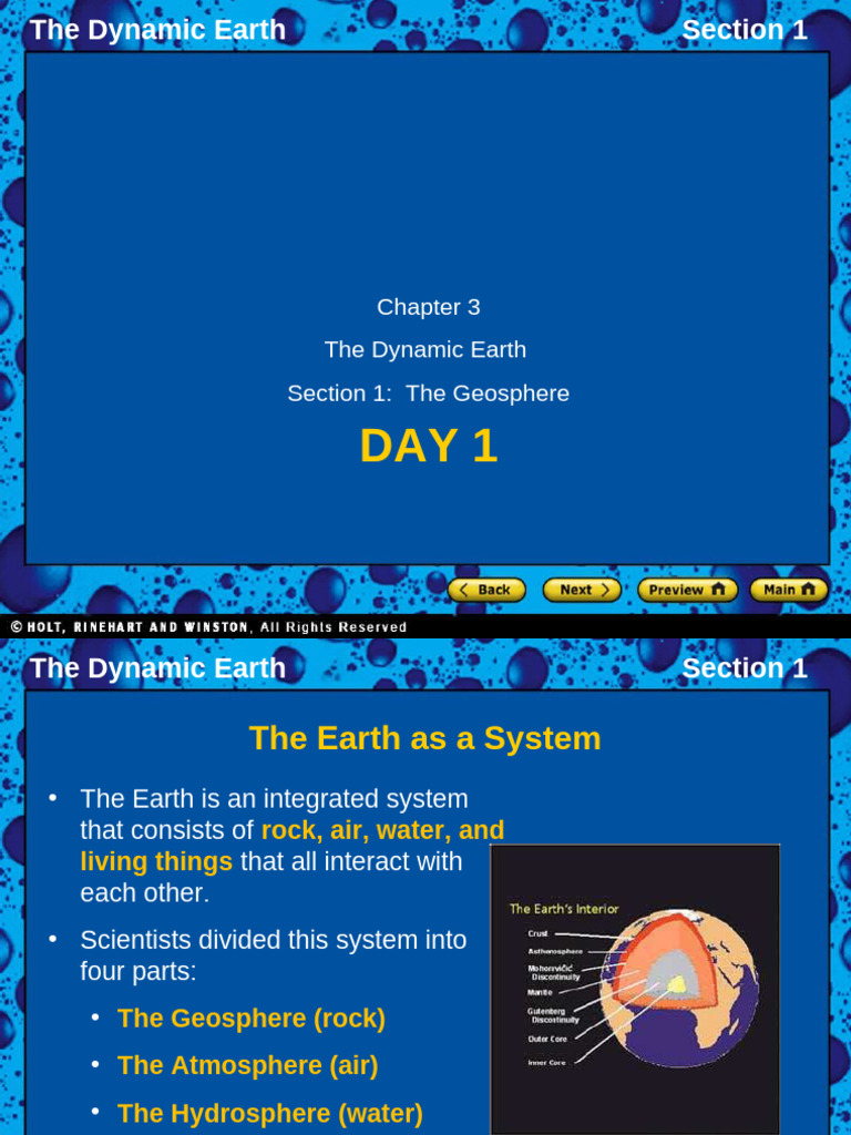 Understanding Earth's Dynamic Systems | PDF | Atmosphere Of Earth | Earth