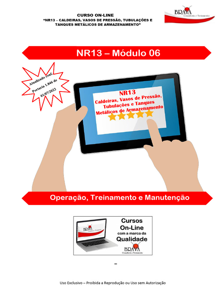 Modulo 6 Operação, Treinamento e Manutenção | PDF | Caldeira | Calor