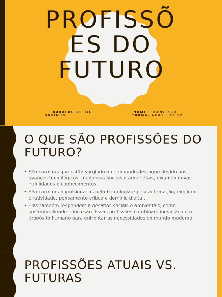 Profissões Do Futuro | PDF