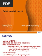 Ext34 Disk Layout