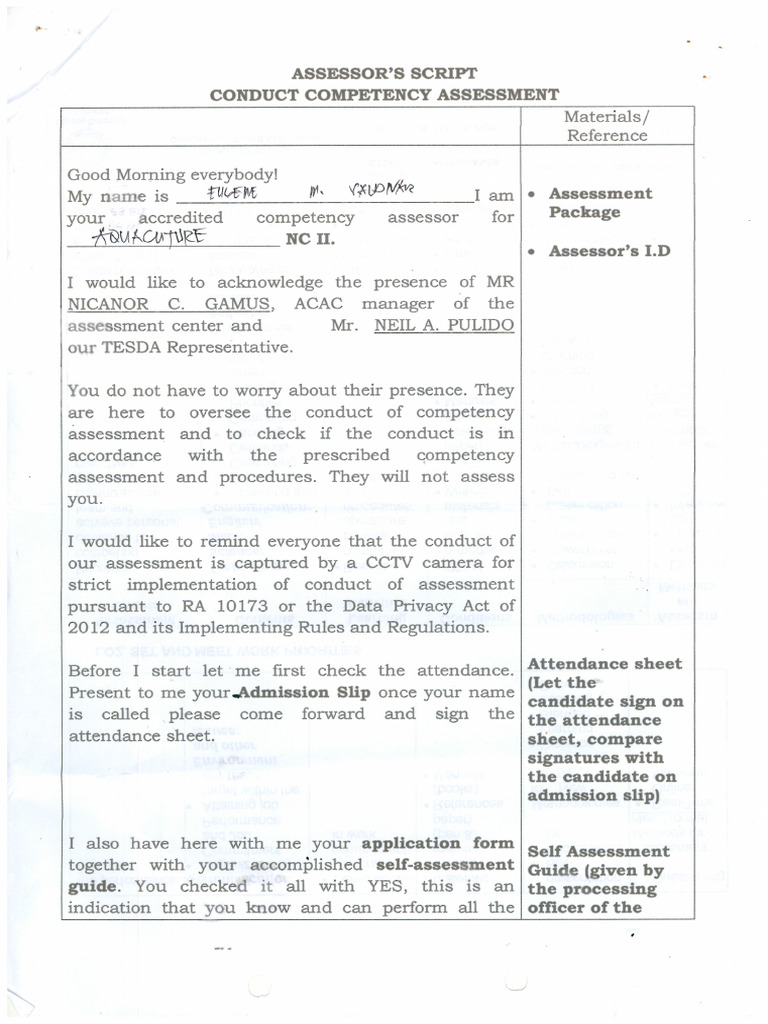 Cca Script Tm1 | PDF